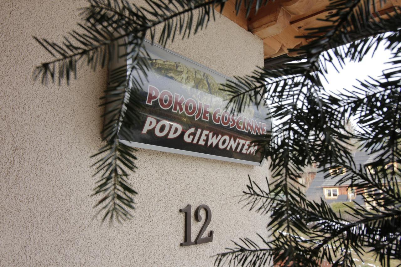 Pokoje Goscinne Pod Giewontem Ζακοπάνε Εξωτερικό φωτογραφία